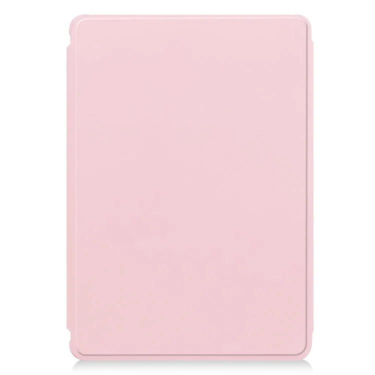 For iPad Pro 11 (2024) Case Rotary Stand Leather+Acrylic Tablet Cover (without Keyboard)