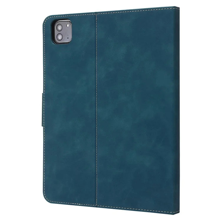 For iPad Air 11 (2024) / Air (2022) / (2020) / Pro 11 (2018) / (2020) / (2021) / (2022) Case Wallet Leather Tablet Cover with Pens Slot