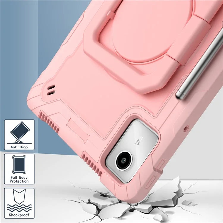 For Lenovo Tab M11 / Xiaoxin Pad 11 2024 Case Protective Kickstand Tablet Cover with Shoulder Strap