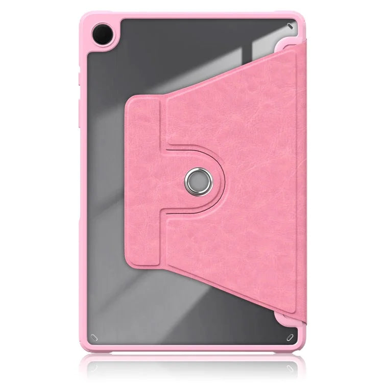 For Samsung Galaxy Tab A9+ SM-X210 SM-X216 SM-X218 Case PU Leather+Acrylic+TPU Tablet Stand Cover