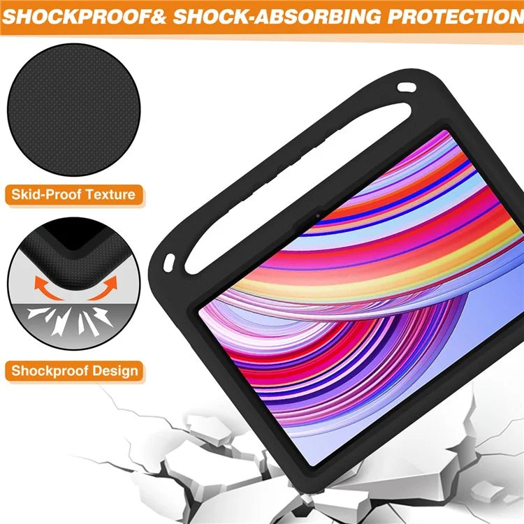 For Xiaomi Redmi Pad Pro / Redmi Pad Pro 5G / Poco Pad EVA Case Hand Grip Kickstand Tablet Cover Wholesale