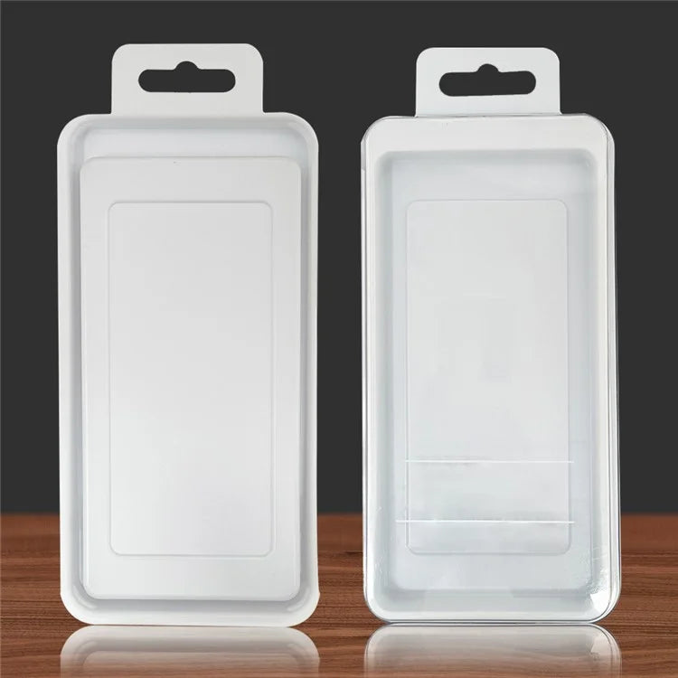 83x166mm PVC Box for Phone Case 30C Display Window Box Jewelry Packaging