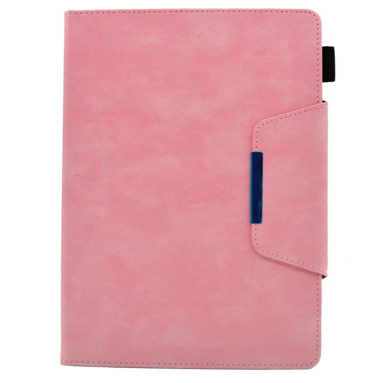 For iPad Pro 11 (2024) Case Magnetic Clasp PU Leather Smart Tablet Cover
