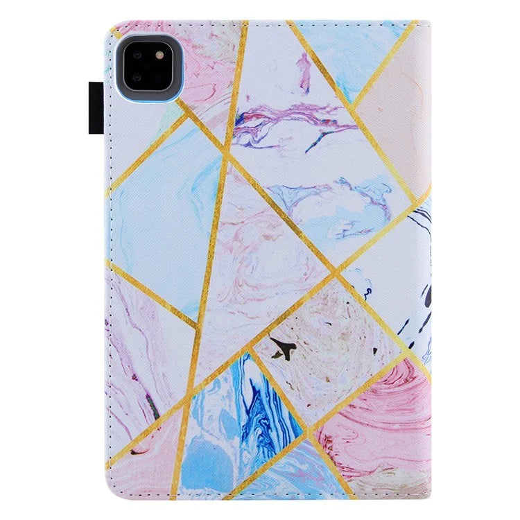For iPad Pro 11 (2024) Case PU Leather Pattern Design Smart Tablet Cover