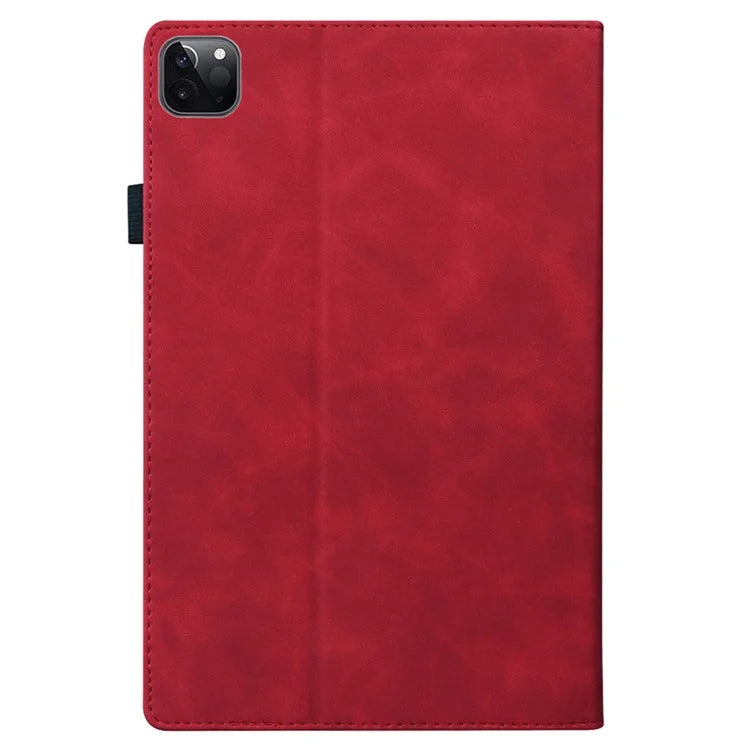 For iPad Pro 11 (2024) Case Card Slot PU Leather Stand Tablet Cover