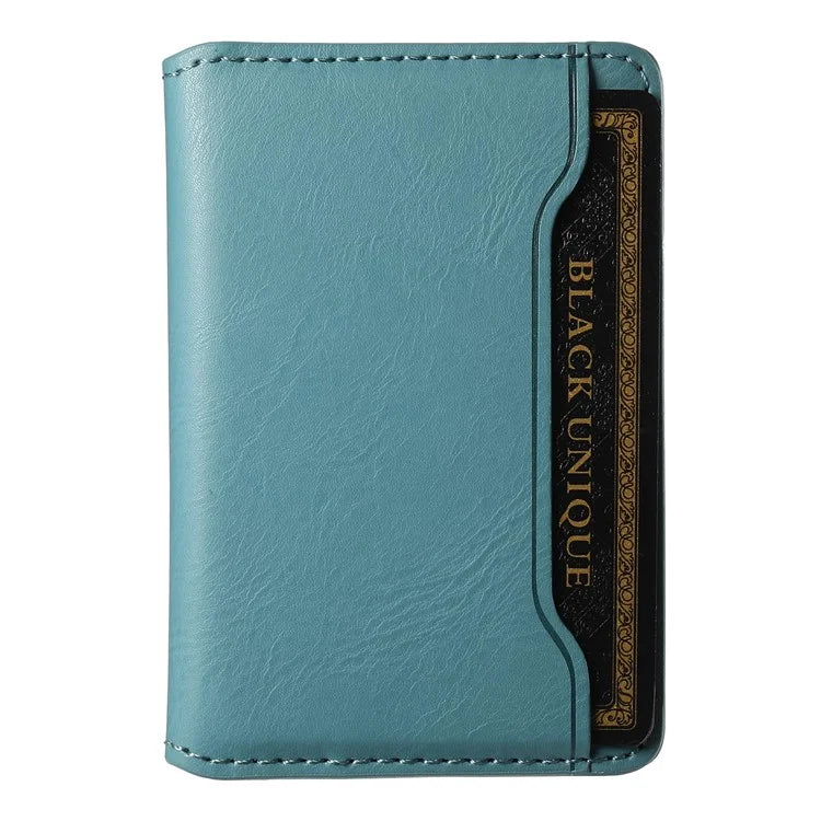 DENIOR Magnetic Card Case Compatible with MagSafe PU Leather Phone Card Holder Kickstand