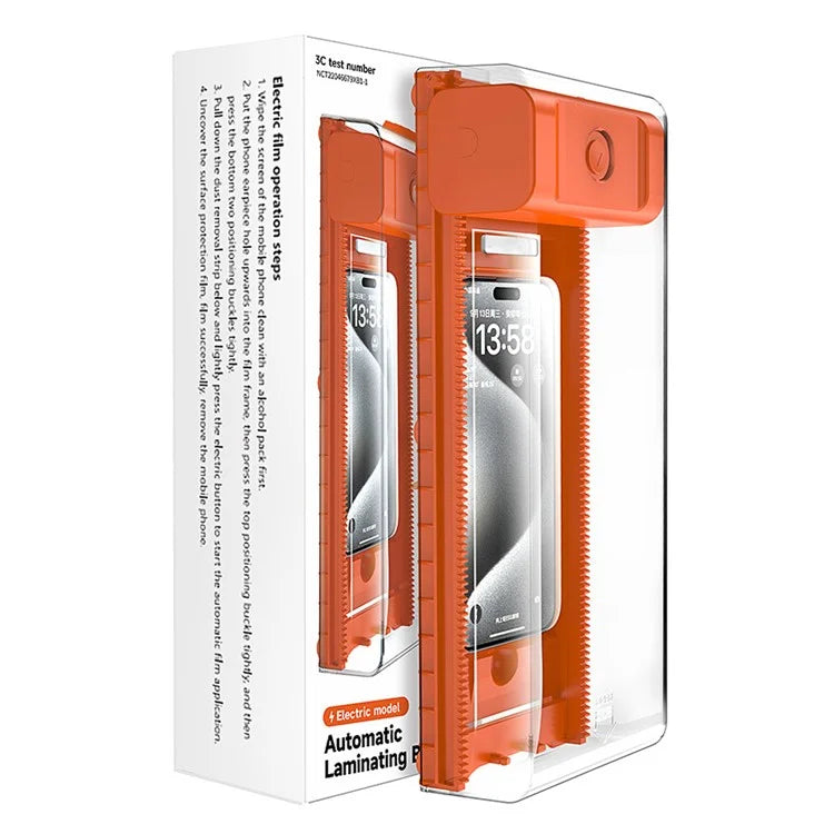 2Pcs For iPhone 13 Pro Anti-Spy Screen Protector Tempered Glass Film with Auto Align Tool