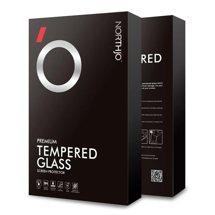 NORTHJO 2Pcs A+ For iPhone 14 Screen Protector Ultra Clear Tempered Glass Film with Installation Tool