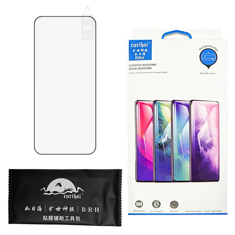 RURIHAI For Honor 200 5G Screen Protector 3D Curved Guard Protective Film Side Glue