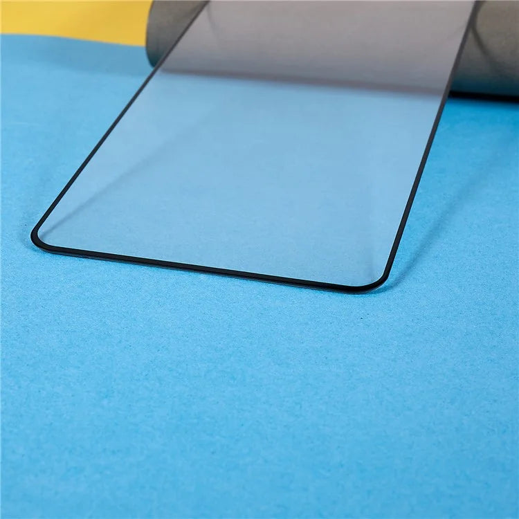 For Realme Narzo N65 5G Tempered Glass Full Screen Protector Full Glue Silk Printing