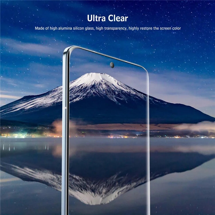ENKAY HAT PRINCE For Oppo Reno12 5G (Global) / Reno12 Pro 5G (Global) Screen Protector Easy Installation Silk Printing High Aluminium-Silicon Glass Film