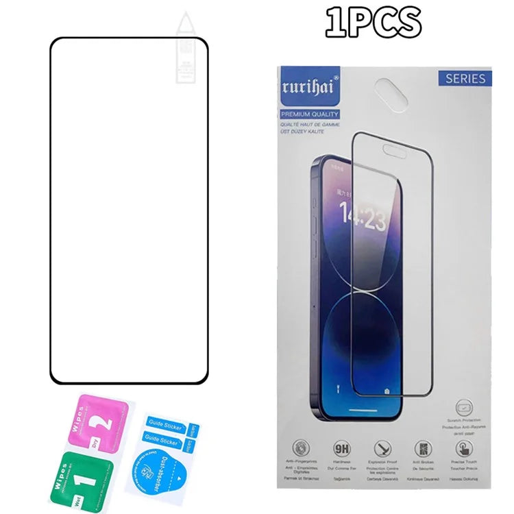 RURIHAI For ZTE nubia Z60S Pro 5G Screen Protector Secondary Hardening High Aluminium-Silicon Glass Film