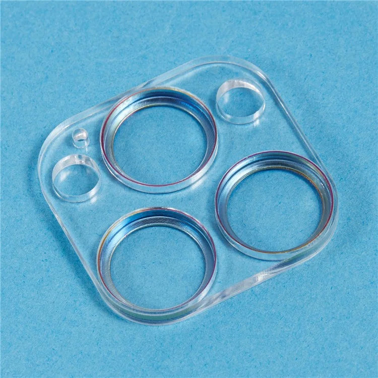 For iPhone 16 Pro / 16 Pro Max Camera Lens Protector Glitter Tempered Glass Lens Film, Multi-Color