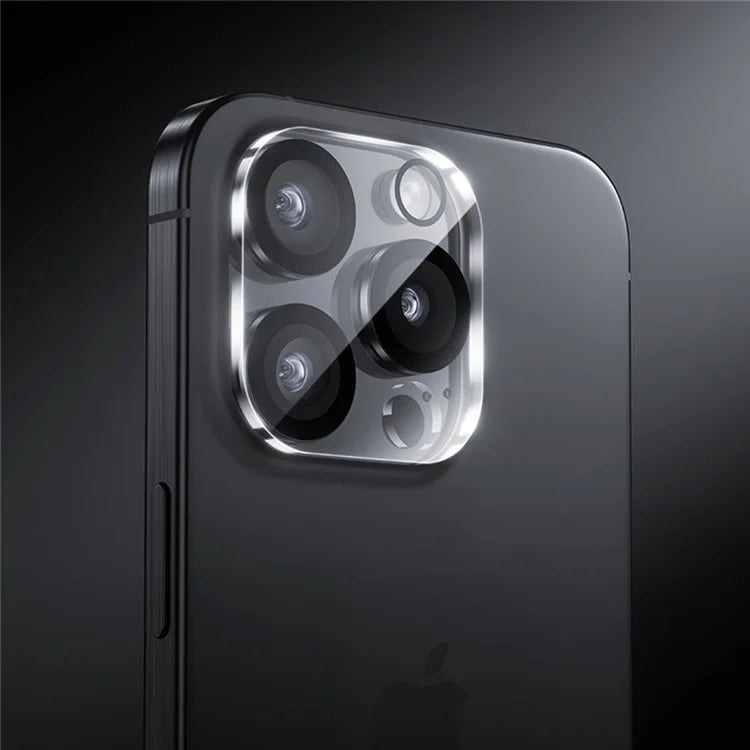 BENKS For iPhone 16 Pro Max / 16 Pro Camera Lens Protector High Aluminium-Silicon Glass Lens Film
