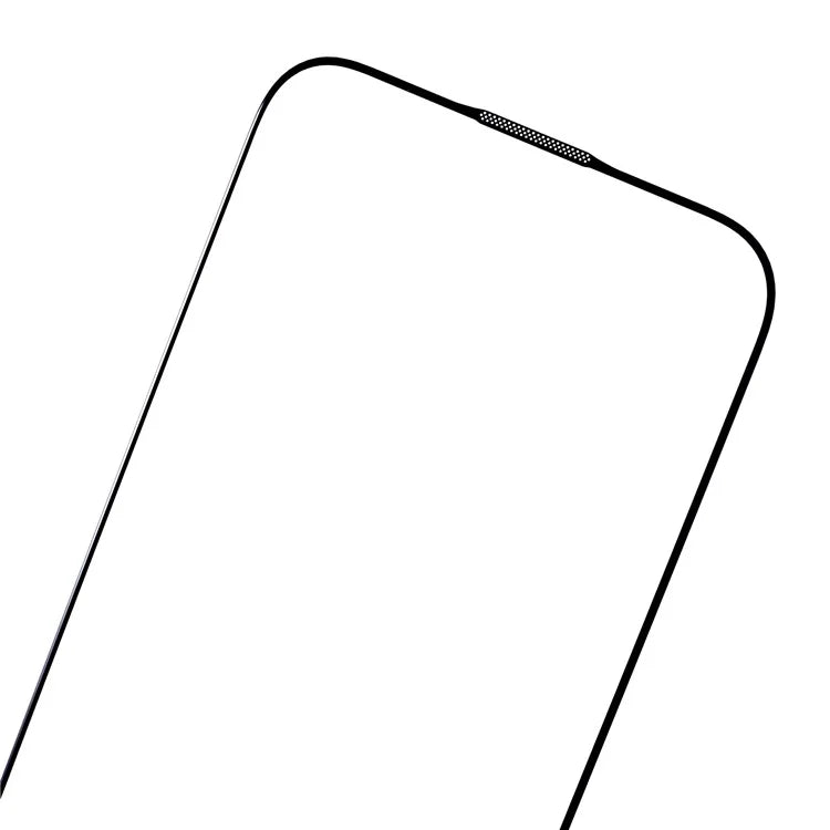 For iPhone 15 Plus Corning Gorilla Glass Screen Protector Silk Printing Black Edge HD Clear Film