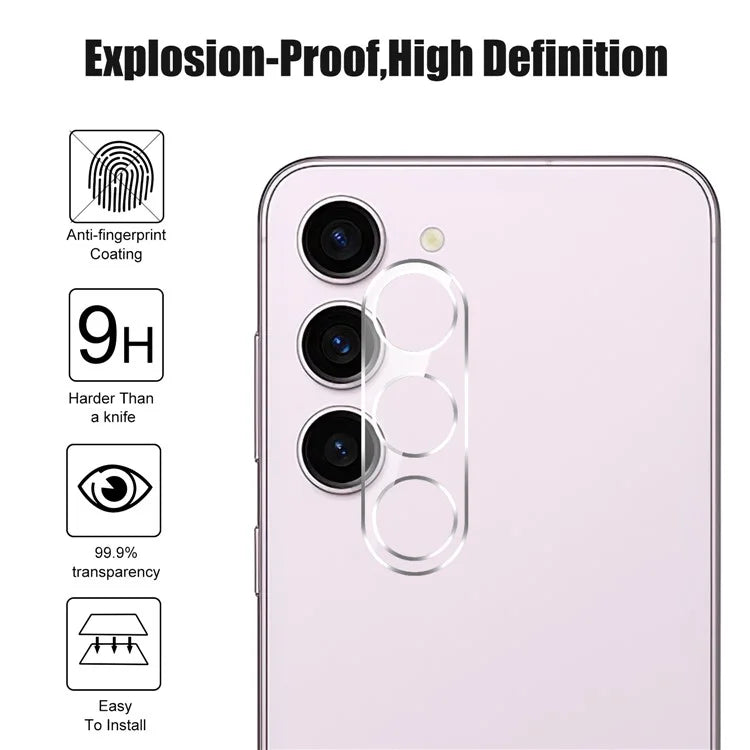 For Samsung Galaxy S24 Camera Lens Film Tempered Glass Anti-explosion Lens Protector