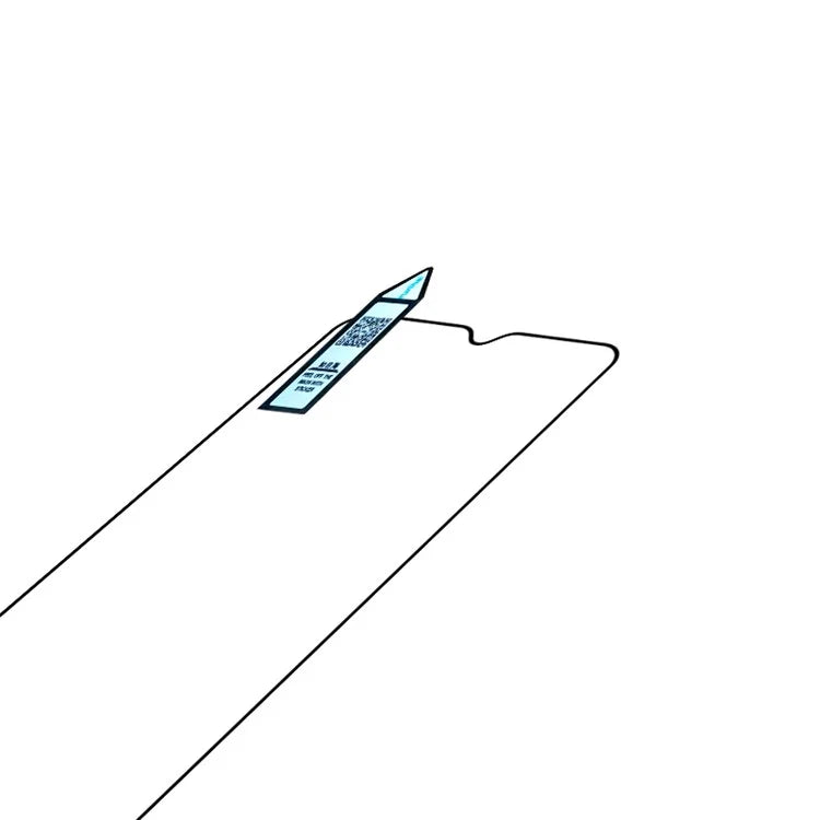 RURIHAI 10Pcs For vivo Y27 4G / Y27 5G 0.26mm Screen Protector AB Glue 2.5D Ultra Clear Film