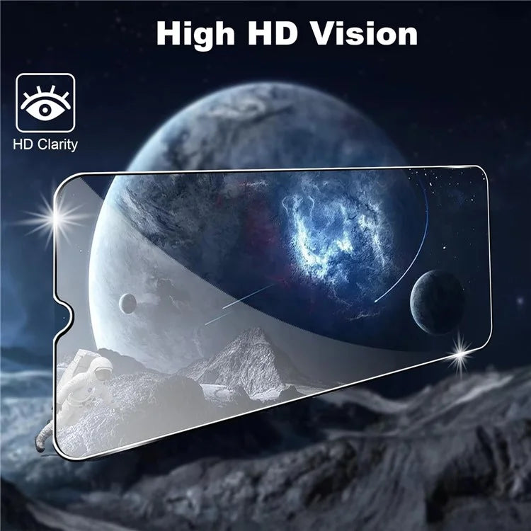 2Pcs For Samsung Galaxy A55 5G Tempered Glass Screen Protector with Camera Lens Film, 9H Hardness