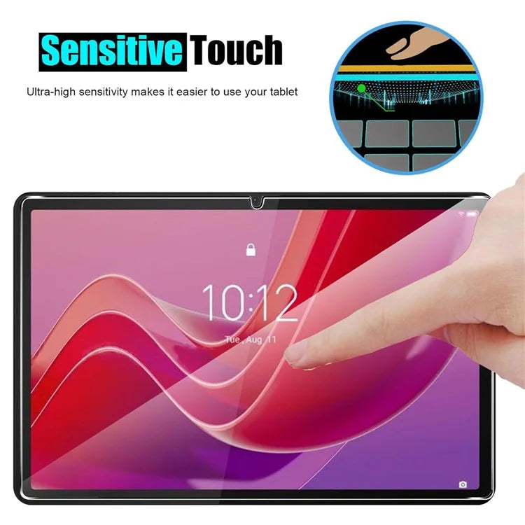 2Pcs For Lenovo Tab M11 / Xiaoxin Pad 11 2024 Screen Protector Tempered Glass 2.5D Tablet Screen Film