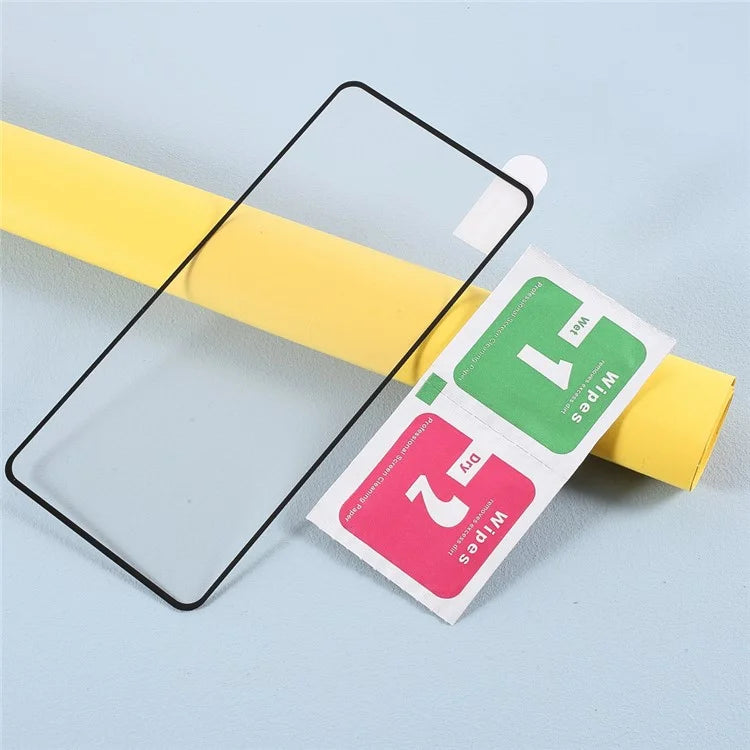 2Pcs For Xiaomi Redmi Note 13 4G Screen Protector Full Coverage Silk Printing Tempered Glass Film