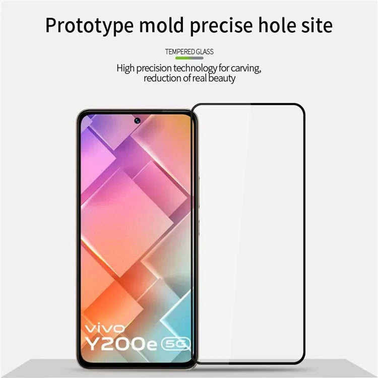 PINWUYO JK Tempered Glass Film Series-2 for vivo Y200e 5G Anti-explosion HD Clear Screen Protector