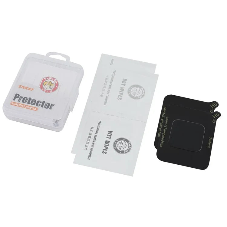 ENKAY HAT PRINCE 2Pcs for vivo S18 5G / V30 Pro 5G Camera Lens Protector HD Clear 9H Hardness Lens Film