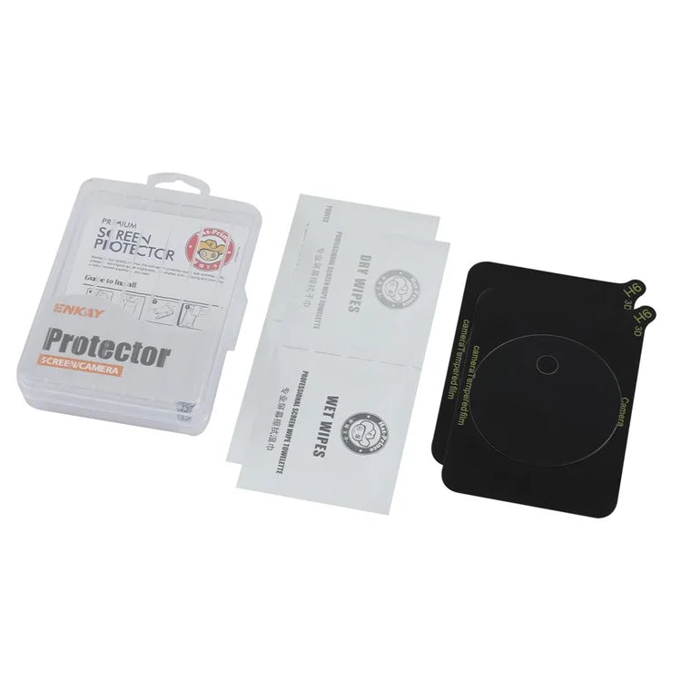 ENKAY HAT PRINCE 2Pcs for Realme 12 5G Camera Lens Protector High Aluminum-Silicon Glass 9H Rear Lens Film