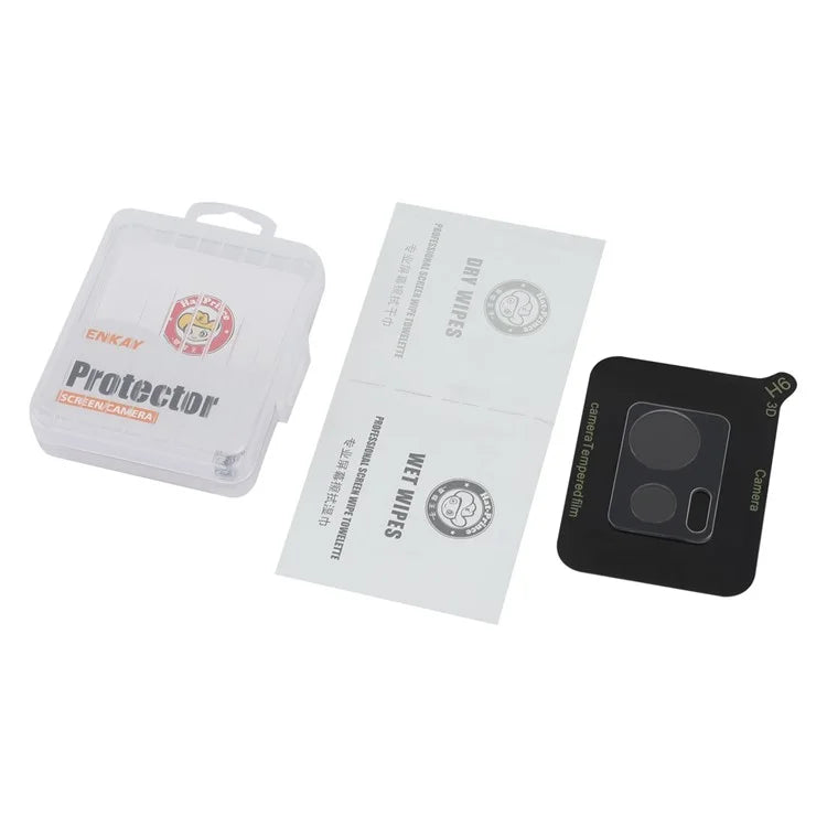 ENKAY HAT PRINCE For For Motorola Edge 30 Neo 5G Back Camera Lens Film High Aluminum-Silicon Glass Lens Protector