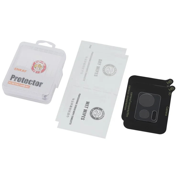 ENKAY HAT PRINCE 2Pcs for Motorola Edge 30 Neo 5G Camera Lens Protector Full Cover Anti-Scratch Lens Film