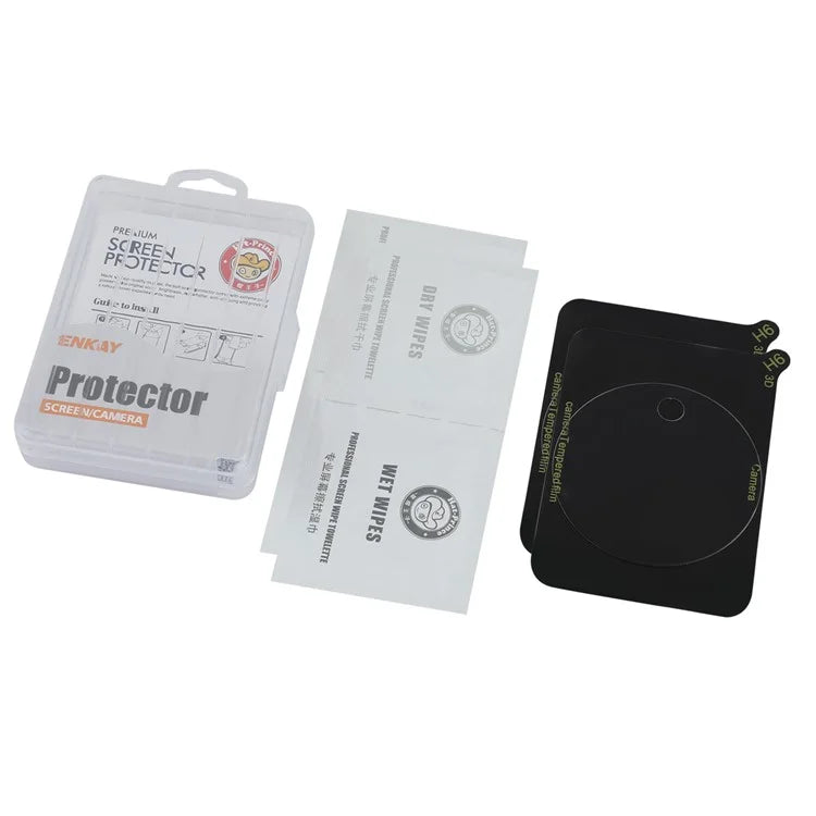 ENKAY HAT PRINCE 2Pcs for Honor Magic6 Lite 5G / X50 5G / X9b 5G Camera Lens Film HD Clear 9H Lens Protector