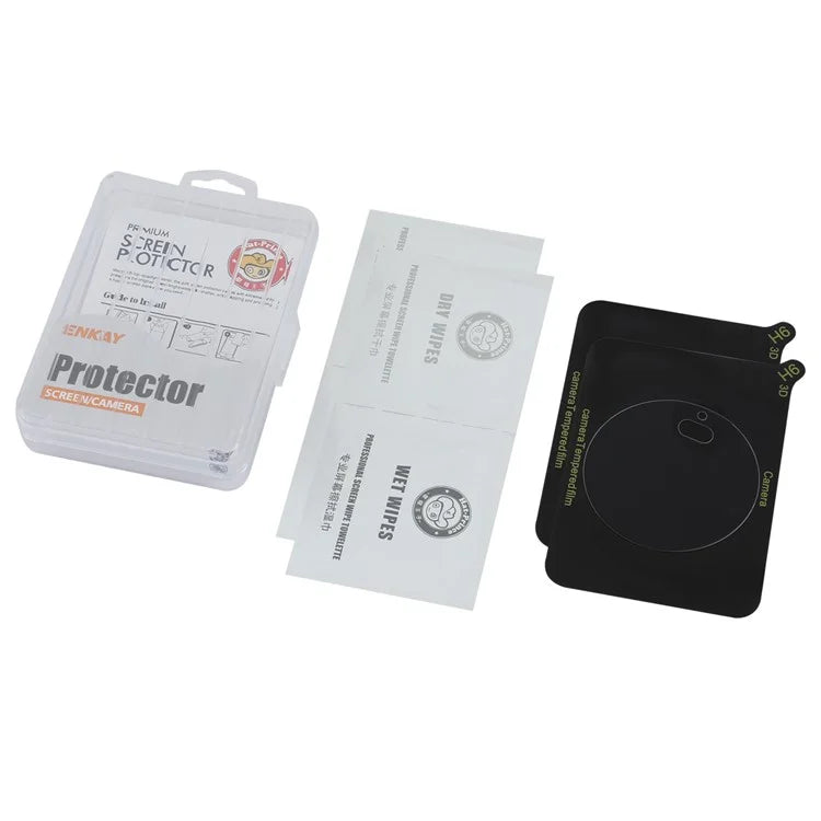 ENKAY HAT PRINCE 2Pcs Camera Lens Protector for Xiaomi 13 Ultra Full Cover Crystal Clear Rear Lens Film
