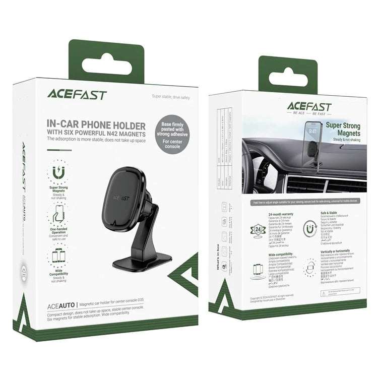 ACEFAST D35 Magnetic Phone Holder Car Center Console Mount Phone Stand