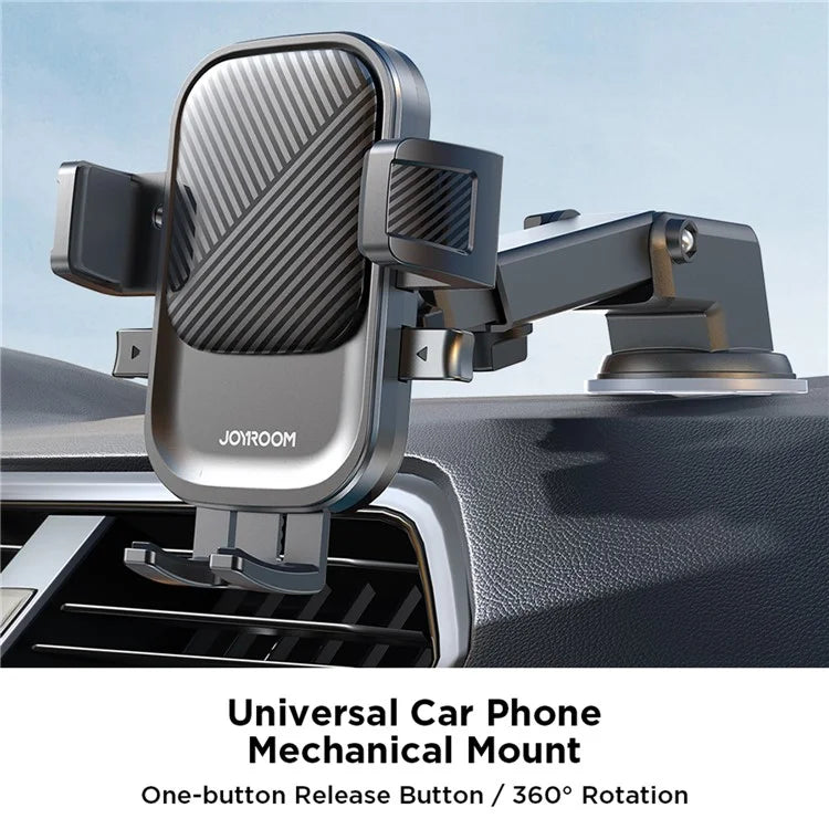 JOYROOM JR-OK6 Car Dashboard Self-Adhesive Mounting Cell Phone Clamp Holder Bracket