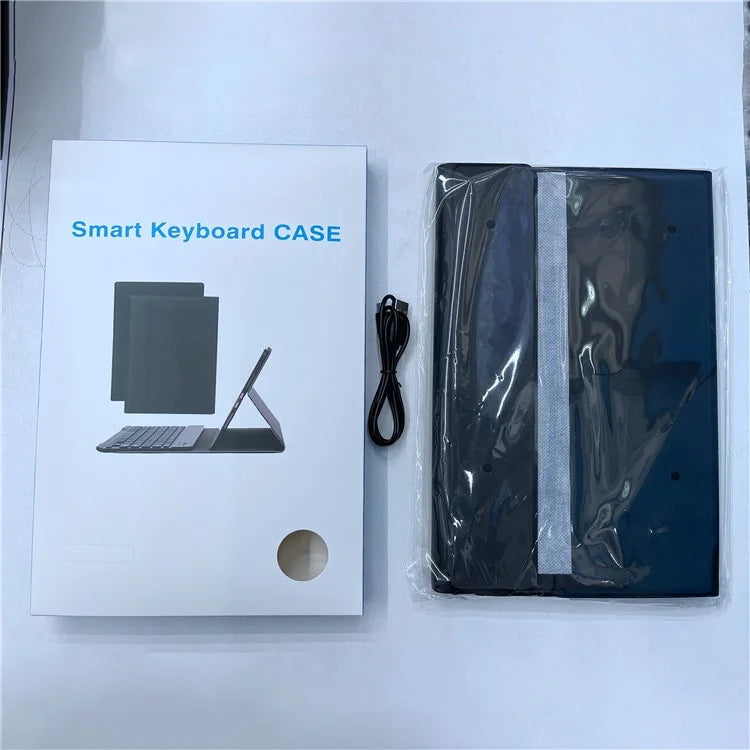 AH17 For Huawei MatePad 11.5 Protective Case with Removable Bluetooth Keyboard Anti-Drop Leather Stand Cover