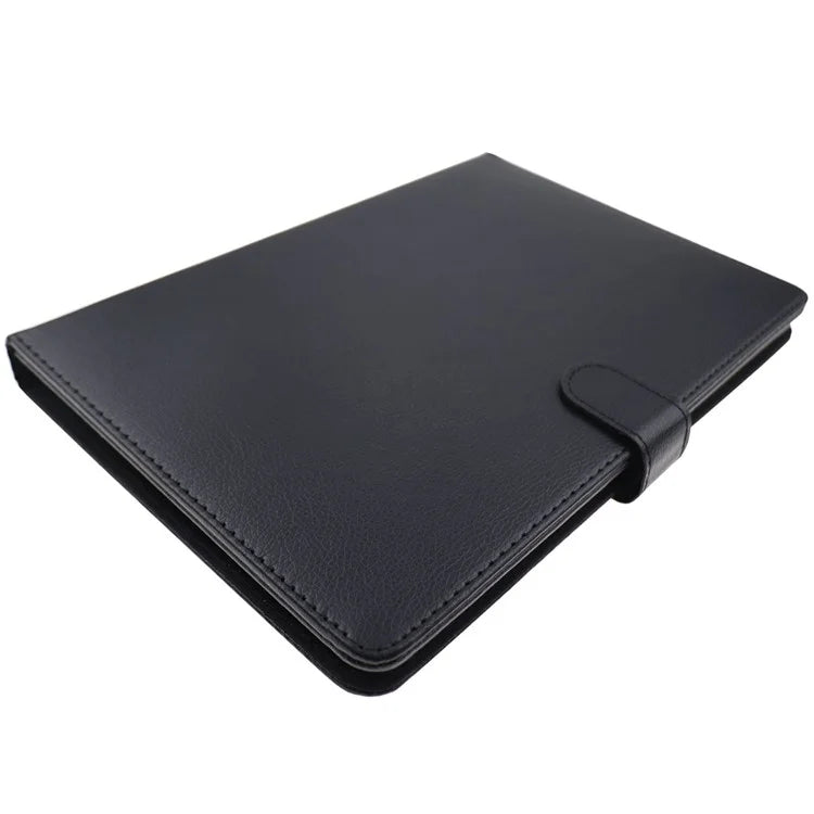 9-10.6 Inch Tablet PU Leather Flip Case Protection Cover with Micro USB + Type C Cable Keyboard