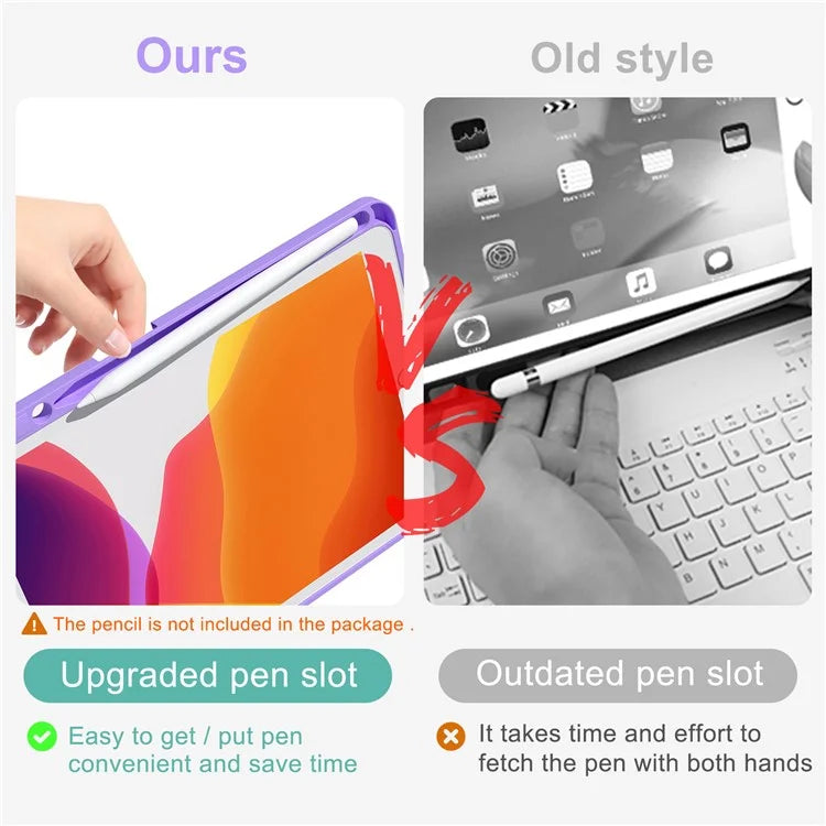 For iPad 10.2 (2021) / (2019) / (2020) / iPad Pro 10.5-inch (2017) / Air 10.5 inch (2019) Backlit Bluetooth Keyboard Tablet Case
