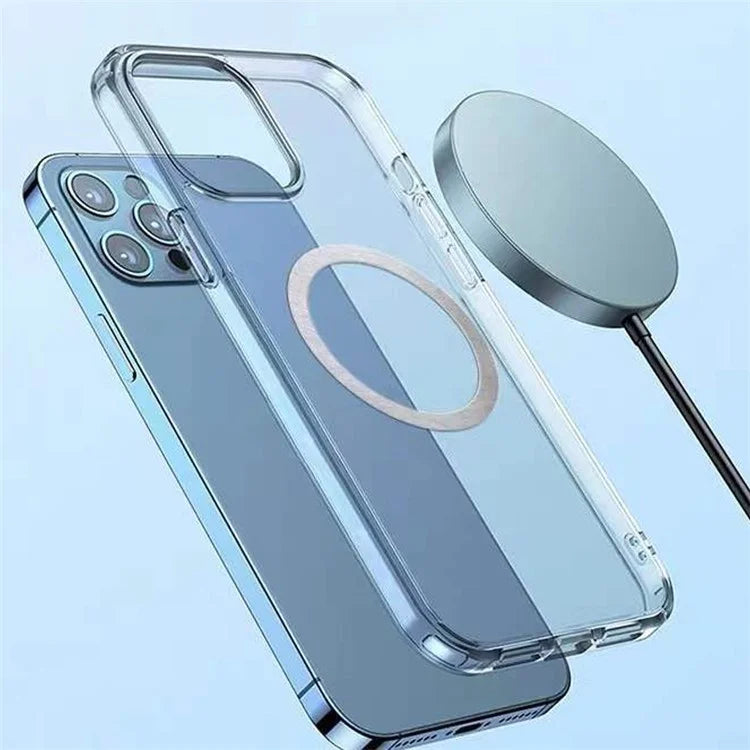 Phone Back Adapter Ring Self-Adhesive Iron Ring for Magnetic Wireless Charger / Q-Shape