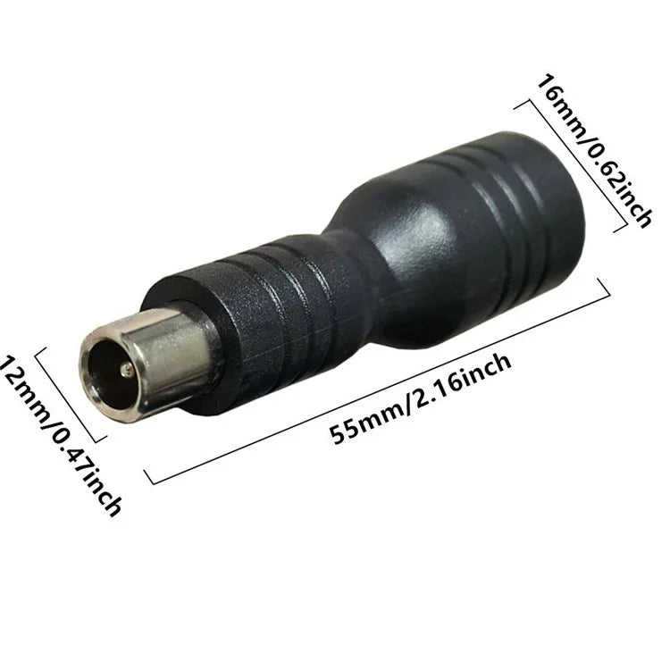 DC 5.5x2.1mm Female to 8.0x1.6mm Male Charging Adapter for Xiaomi Electric Scooter