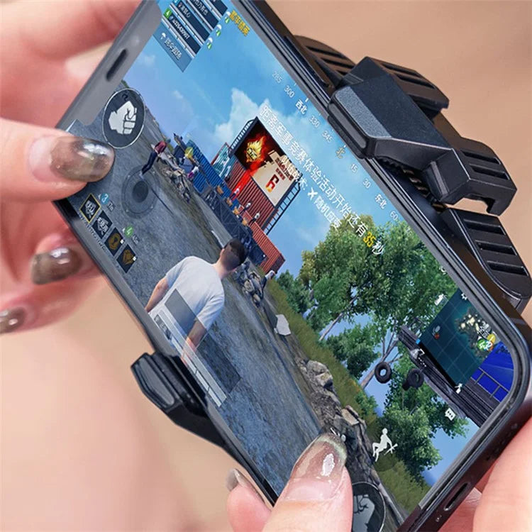 S1 Phone Cooler Semi-Conductor Cellphone Radiator Digital Display Cooling Fan with Back Clip