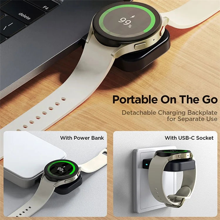 JOYROOM JR-WQW02 Watch Charger for Samsung Watch Adjustable Magnetic Wireless Charger