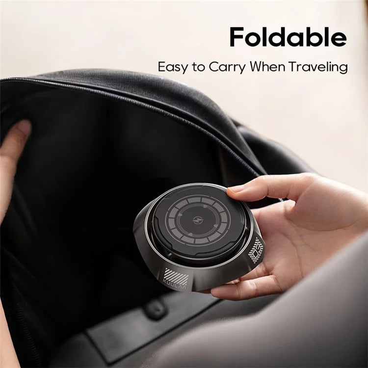 KUULAA KL-CD72 3-in-1 15W Magnetic Wireless Charging Station with Rotatable Base