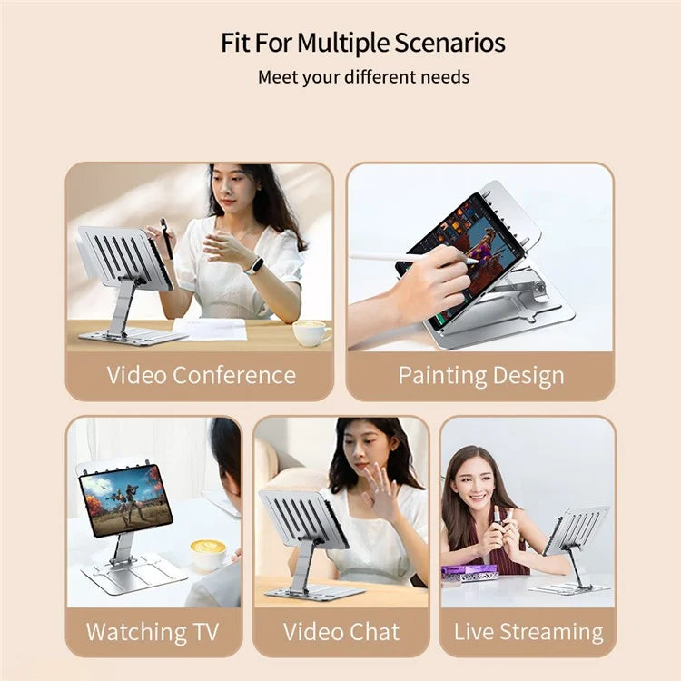 XUNDD A1 Heat Dissipation Laptop Stand Angle Adjustable Foldable Notebook Bracket