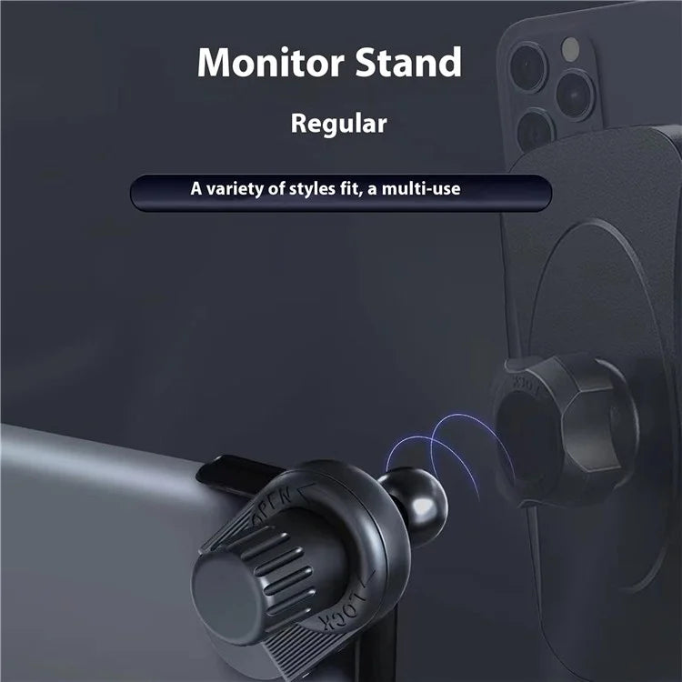 XWJ-158B Car Suspension Screen Phone Holder Rotatable Magnetic Cellphone Bracket