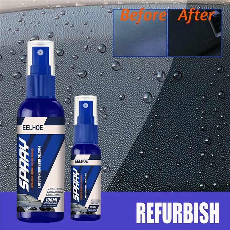 EELHOE 100ml Car Plastic Restore Coating Agent Auto Plastic Rubber Exterior Repair Clean Agent