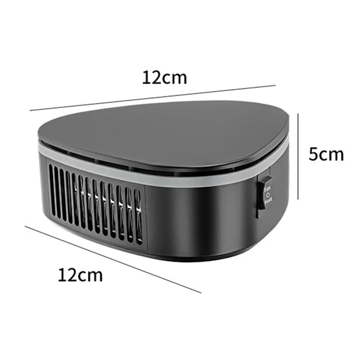 9738A 12V Car Mounted Heater Air Heating / Cooling Fan for Defrost and Defogger Car Warmer, Standard Version