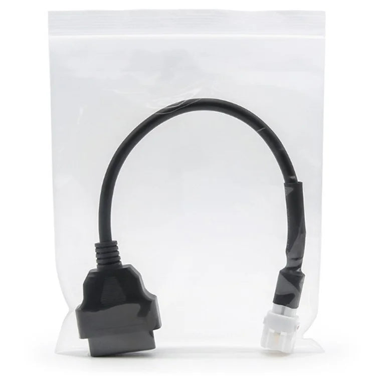 AERMOTOR For Yamaha Motorcycle 4Pin Plug to 16Pin OBD2 Adapter Diagnostic Cable