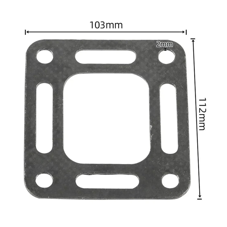 A8504 4Pcs / Set Car Exhaust Elbow Gaskets for Mercruiser