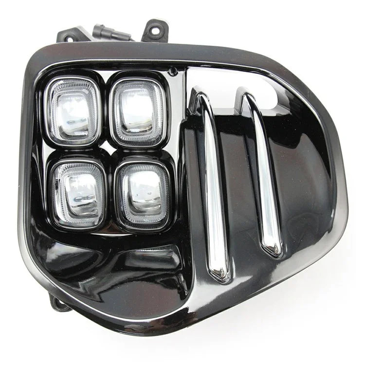 WINAUTO For Kia KX5 / ACE 2015-2017 1 Pair Daytime Running Lamp Waterproof LED Car DRL Light