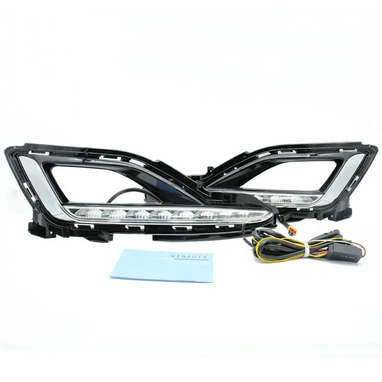 WINAUTO 1 Pair for Hyundai Sonata 2014-2015 Car LED Daytime Running Light Waterproof Lamp