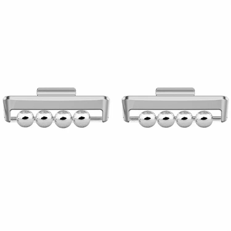 1 Pair for Huawei Watch Fit 2 DIY Strap Connector Beads Design Bracelet Metal Connect Adapter